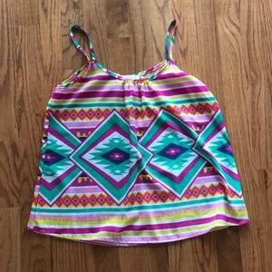 Boutique colorful tank top